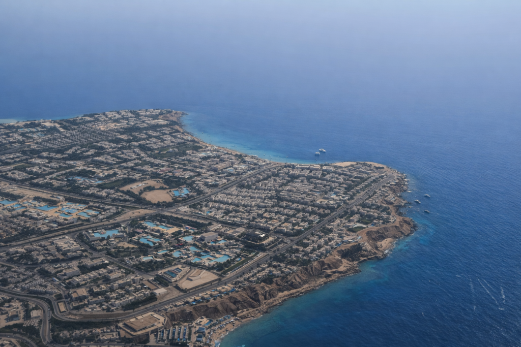 Sharm el Sheikh légifelvétel saját kép